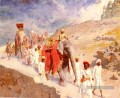Une partie de chasse indienne Persique Egyptien Indien Edwin Lord Weeks